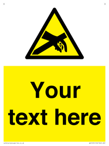 Custom Anti-Static Warning Sign